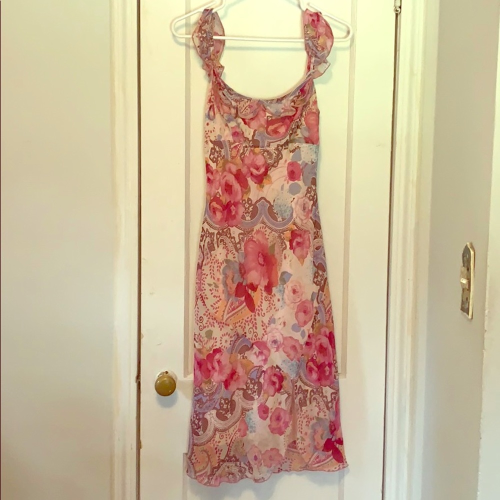 Pink Floral Dress